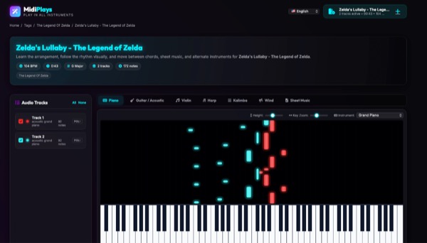 Prévia do projeto Midi Plays