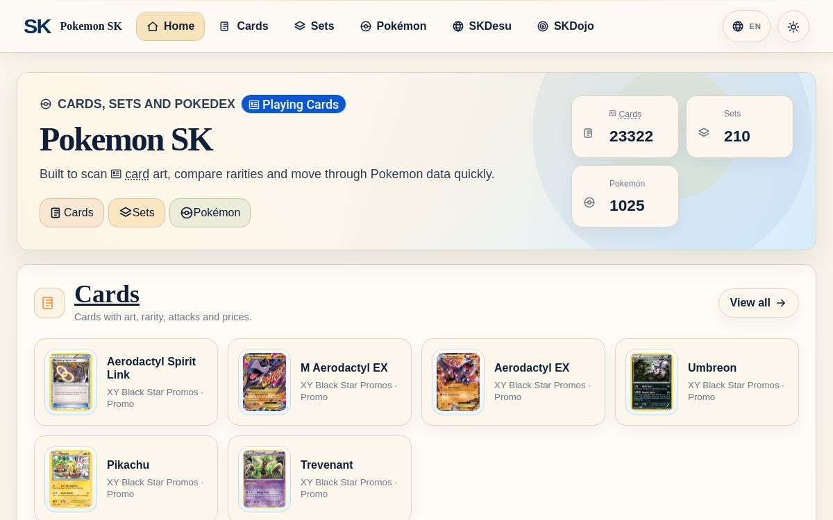 Prévia do projeto Pokémon SK Desu