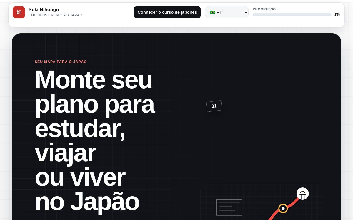 Prévia do projeto Suki Nihongo