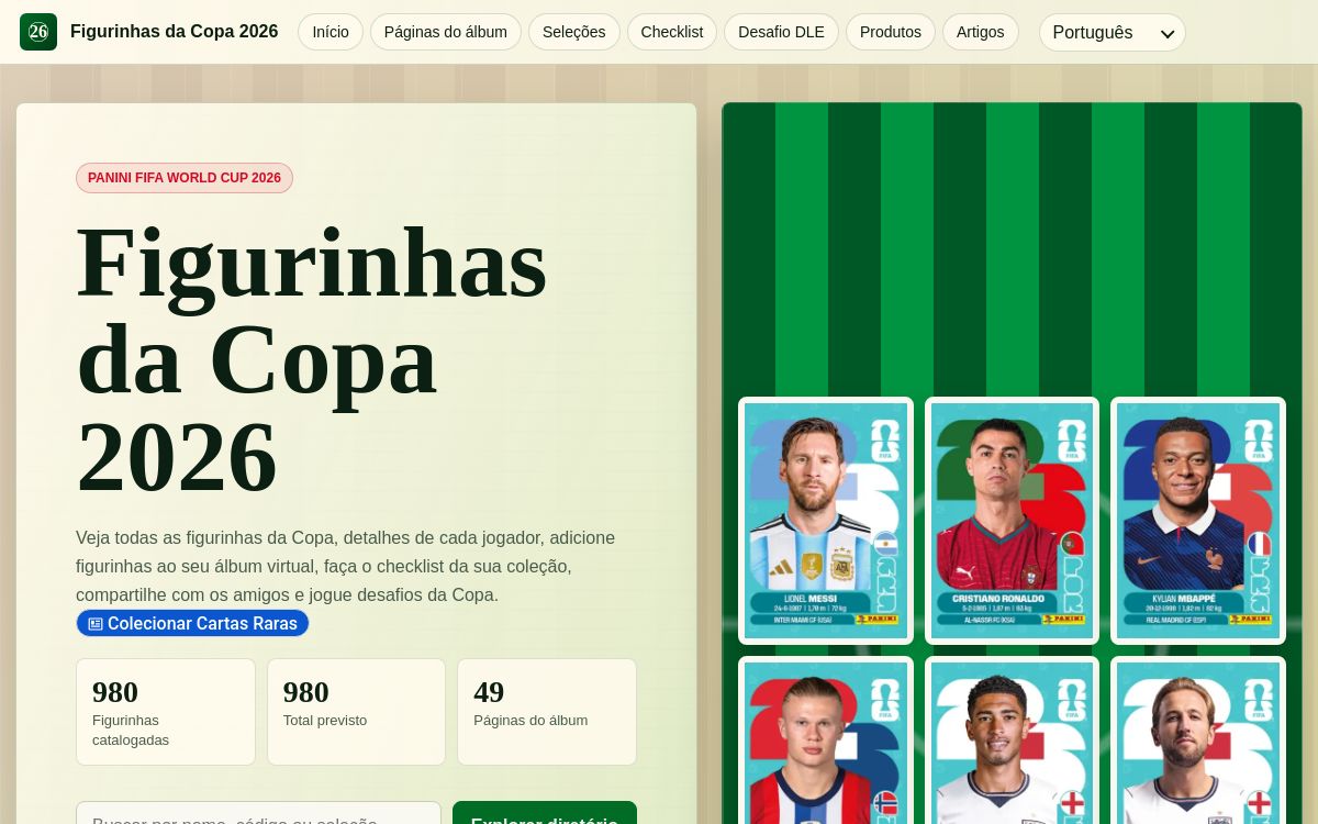 Prévia do projeto World Cup SK Dojo