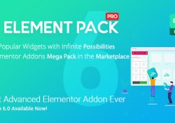 Element pack - addon for elementor page builder wordpress plugin