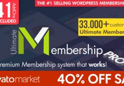 Ultimate membership pro - wordpress membership plugin