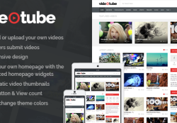 Videotube - responsive video wordpress theme